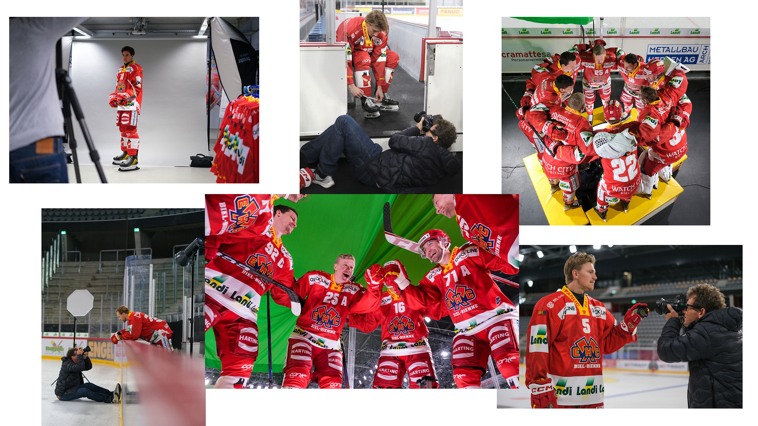 Behind the scenes